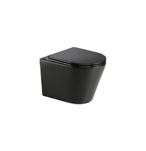 wellis Clement Black fali Rimless WC