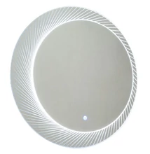 wellis Tunis kerek LED tükör D80