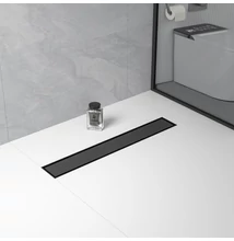 wellis w-drain onyx 80 zuhanyfolyóka, flat fedéssel