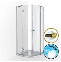 wellis Arno 90x90x200 íves nyílóajtós kabin, Easy Cleannel