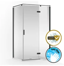 wellis Palmaria 120x90 egy nyílóajtós szögletes balos kabin, Easy Cleannel