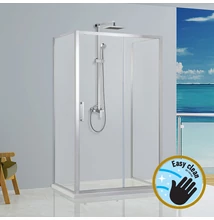 wellis Premier fix oldalfal zuhanyfalhoz 90 cm - Easy Clean bevonattal