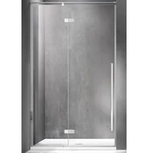 wellis Sorrento 90 nyílóajtós zuhanyfal balos - Easy Clean bevonattal