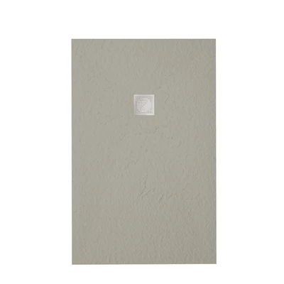 zenon smart slate zuhanytálca 110x130 cm, new pearl