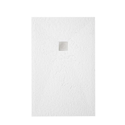 zenon smart slate zuhanytálca 70x70 cm, fehér