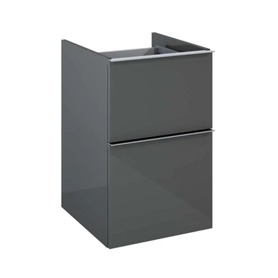 AREZZO design Monterey 40cm-es alsószekrény 2 fiókkal Mf. Antracit színben