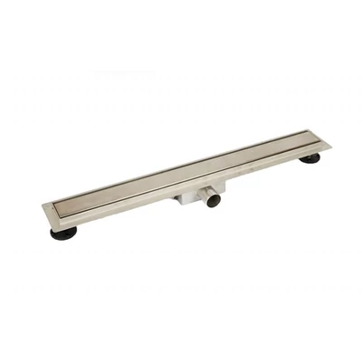 AREZZO 900 mm-es rozsdamentes acél folyóka Steel ráccsal AR-900
