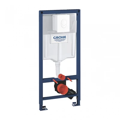 grohe rapid sl 2:1 wc szett fehér skate nyomólappal 38764001