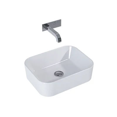 AREZZO design Placa pultra ültethető mosdó 48x37 AR-058