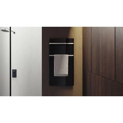 AREZZO design ONYX 2 BLACK elektromos törölközőszárító radiátor, AR-ONYX2MB