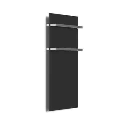 AREZZO design ONYX 2 BLACK MATT elektromos törölközőszárító radiátor, AR-ONYX2MBMATT