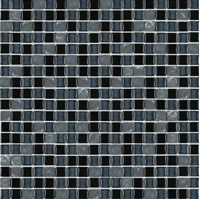 dunin aurora graphite 15 glossy moazik 30x30 cm