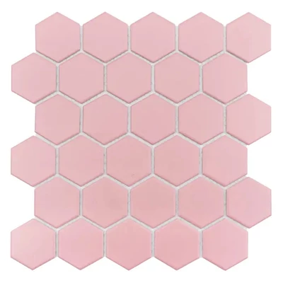 dunin hexagon peony 51 mat mozaik 32x28 cm