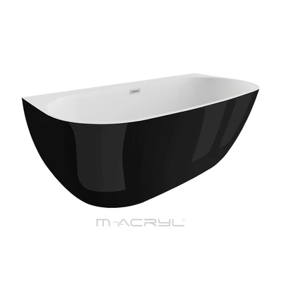 M-Acryl Avalon Kád 170x80 fekete