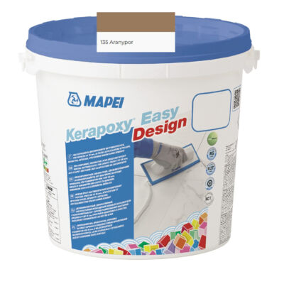 Mapei Kerapoxy Easy Design fugázó 3kg, 135 aranypor