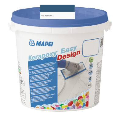 Mapei Kerapoxy Easy Design fugázó 3kg, 169 acél kék