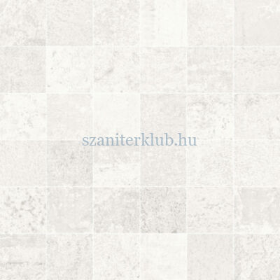 aparici metallic white natural mosaico padló 29,75x29,75/5x5 cm