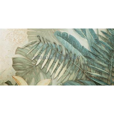 domino alabaster shine element 2 leaves A dekor 59,8x119,8 cm