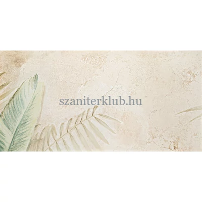 domino alabaster shine element 4 leaves B dekor 59,8x119,8 cm