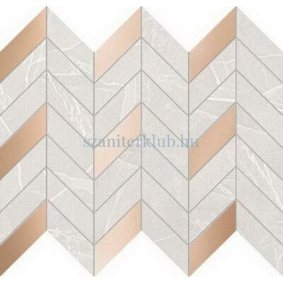 domino bastille white mozaik 29,8x24,6 cm 