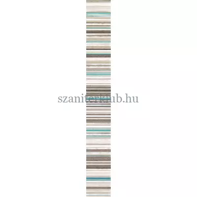 domino gris turkus dekorcsík 4,5x36 cm