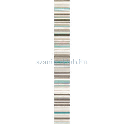domino gris turkus dekorcsík 4,5x36 cm