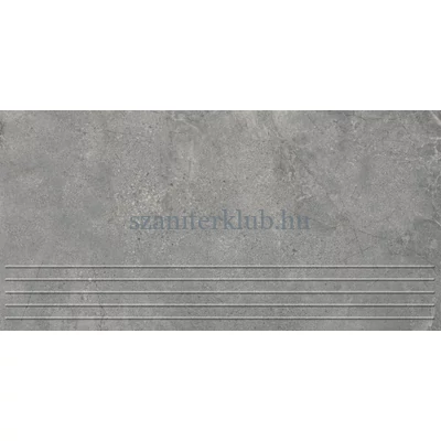 arte infinity light grey mat lépcsőlap 29,8x59,8 cm