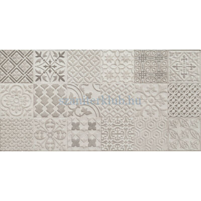 arte velvetia patch grey str csempe 30,8x60,8 cm