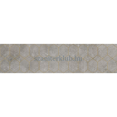cerrad softcement silver pol decor geo 119,7x29,7 cm