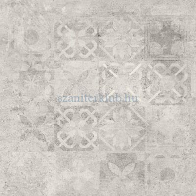 cerrad softcement white decor patchwork rect 59,7x59,7 cm