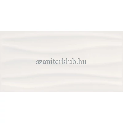 cersanit basic beige blanka white wave csempe 29,7x60 cm