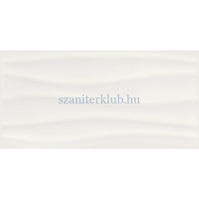 cersanit basic beige blanka white wave csempe 29,7x60 cm