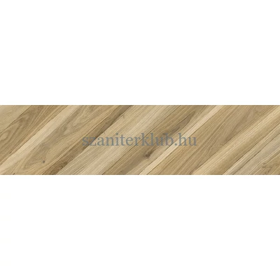 cersanit carrara chic wood chevron B matt 22,1x89 cm