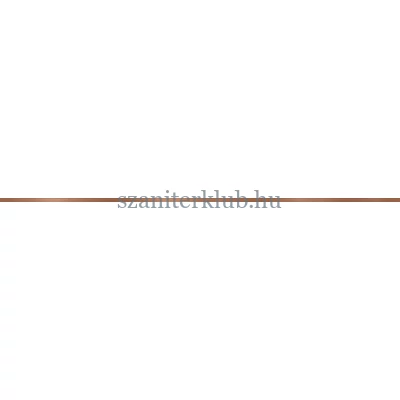 cersanit metal copper border matt 1x89 cm