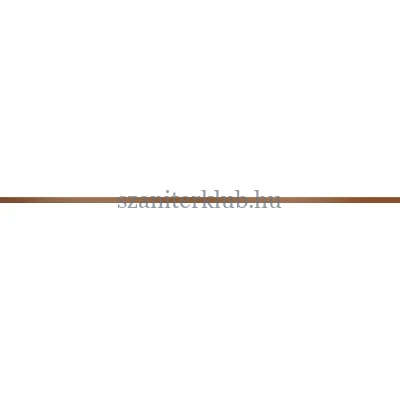 cersanit metal copper border matt 1x74 cm