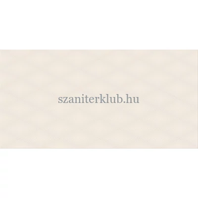 cersanit ps806 cream satin diamond structure csempe 29,8x59,8 cm