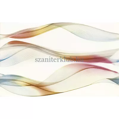 cersanit elfi azure inserto waves dekor 25x40 cm