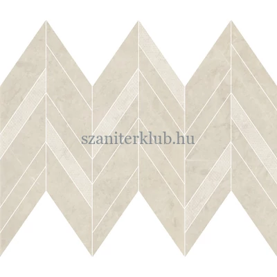 cersanit manzila beige chevron mix mozaik 25,5x29,8 cm