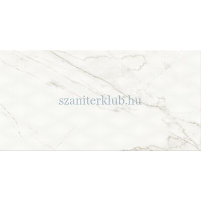 cersanit stay classy ps804 white glossy diamod structure csempe 29,8x59,8 cm