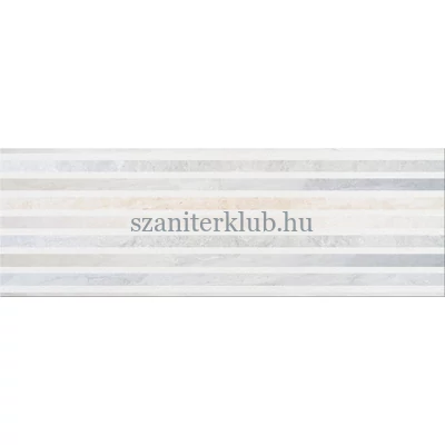 cersanit stone flowers multicolour inserto geo dekor 25x75 cm