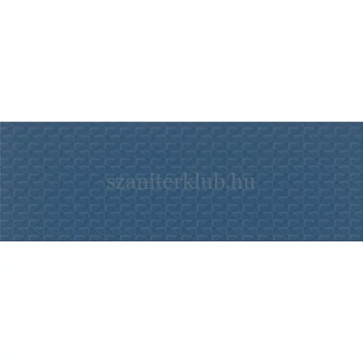 cersanit zambezi blue small big structure matt 20x60 cm