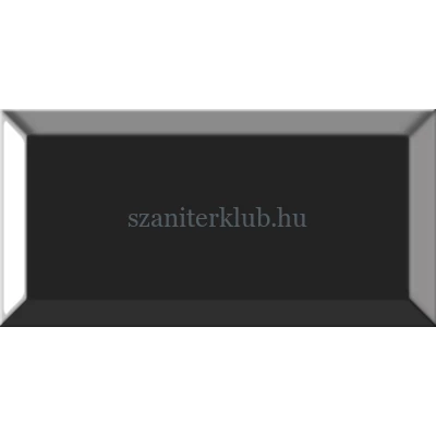cifre metro negro brillo csempe 10x20 cm