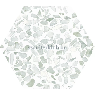 cifre riazza hex green 23,2x26,7 cm