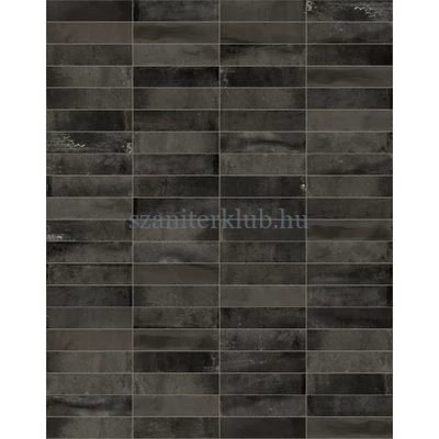 crz64 kira nero csempe 7x28 cm