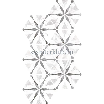 EQUIPE BARDIGLIO HEXAGON FLOWER 17,5X20