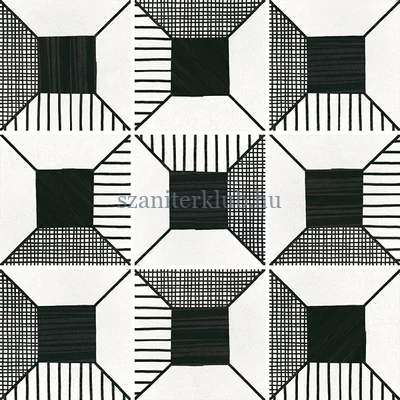 equipe caprice deco block b&w 20x20 cm