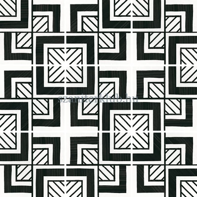 equipe caprice deco metropolitan b&w 20x20 cm