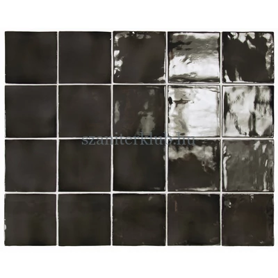 equipe manacor black csempe 10x10 cm