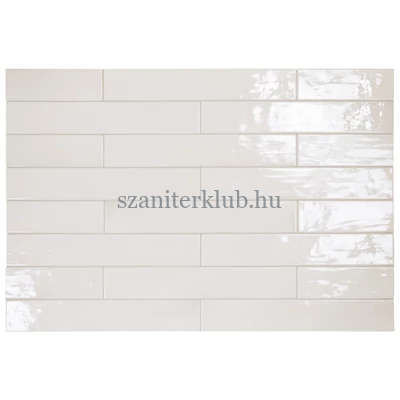 equipe manacor white csempe 6,5x40 cm