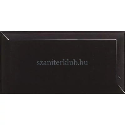 equipe metro black matt csempe 7,5x15 cm